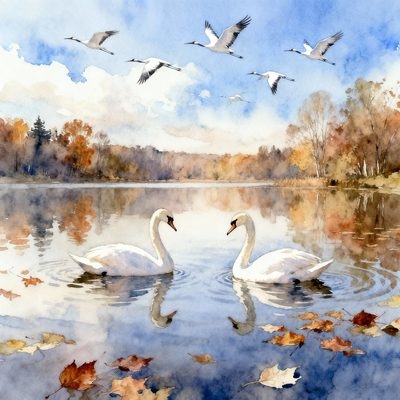 День белых лебедей