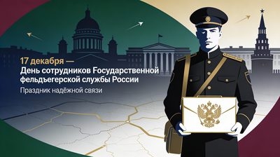 17 декабря - День сотрудников Государственной фельдъегерской службы России