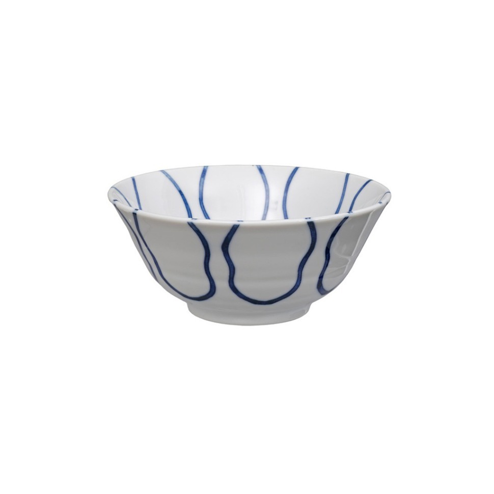 Фото Чаша 14991, 15 см, фарфор, white, blue, TOKYO DESIGN - интернет-магазин МегаТерем в Москве