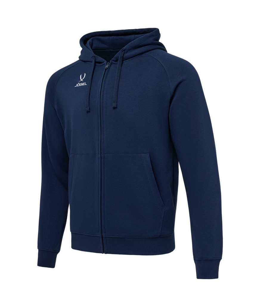 Фото Худи JOGEL ESSENTIAL Club reglan Cotton Zip Hoodie Z4, темно-синий (2130780) - интернет-магазин МегаТерем в Москве