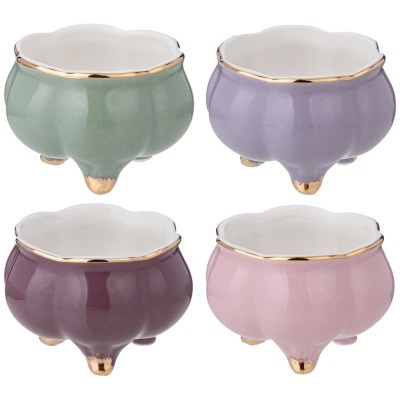 Набор розеток lefard "lilac" 4 шт. 5*5*4 см (760-809) 