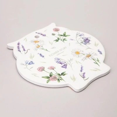 Подставка под горячее agness "flower story" 16*16*1 см (358-2189) 