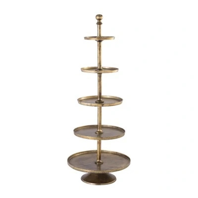 Этажерка 24707-167, 60, металл, Vintage brass, ROOMERS TABLEWARE