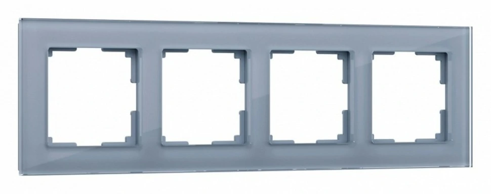 Фото Рамка на 4 поста Werkel Favorit (серый) W0041115 WRK_a050966 - интернет-магазин МегаТерем в Москве