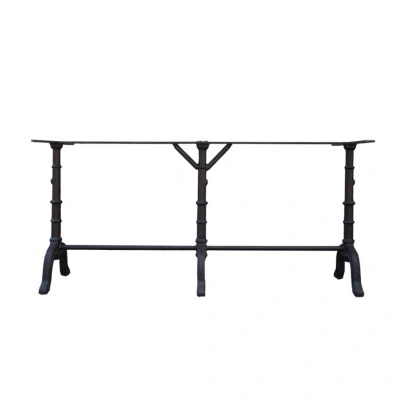 Подстолье A030, металл, Black, ROOMERS FURNITURE