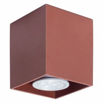Накладной светильник TopDecor Tubo 8 SQ Tubo8 SQ P1 20 RTPR_Tubo8_SQ_P1_20