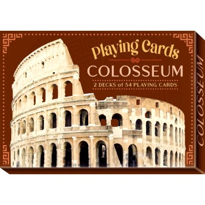 Карты "Colosseum Playing Cards Two Decks" Lo Scarabeo / Две колоды игральных карт Колизей (64821)