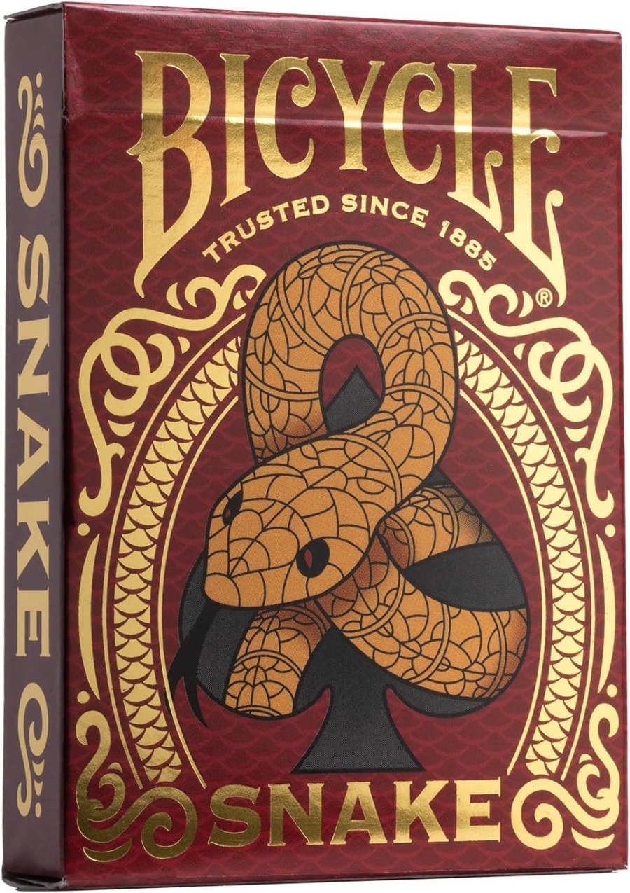 Фото Карты Bicycle Snake Playing Cards (72430) - интернет-магазин МегаТерем в Москве