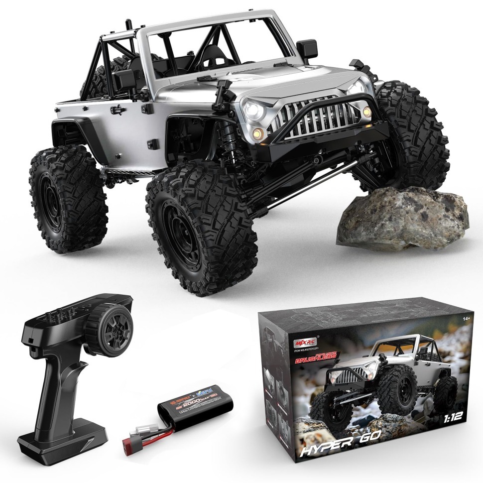 Фото Радиоуправляемый краулер MJX Hyper Go H12Y+ FOC Brushless 4WD 1:12 - MJX-H12Y+ - интернет-магазин МегаТерем в Москве