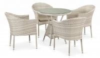 Набор уличный  T705ANT/Y350-W85 Latte 4Pcs AFN_T705ANT_Y350-W85_Latte_4Pcs