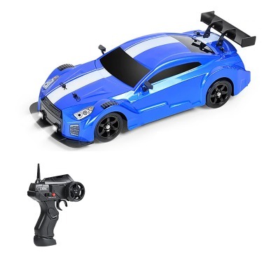 Радиоуправляемая машина для дрифта HB Nissan GTR (4WD, свет, пар, акб, 1:16) (SC16A02-1)