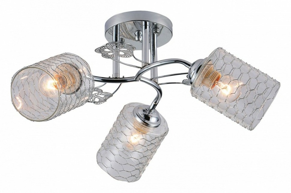 Фото Потолочная люстра Escada Weigela 1113/3PL ESC_1113_3PL - интернет-магазин МегаТерем в Москве