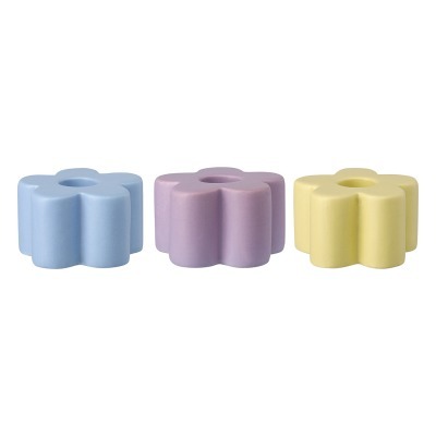 Набор подcвечников spring flowers из коллекции easter essential, 3 шт. (78773)