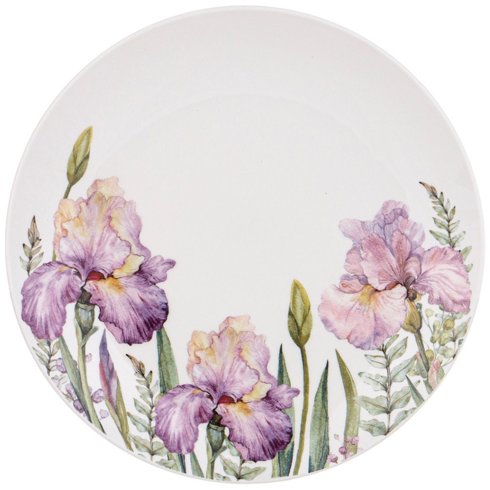 Фото Тарелка закусочная lefard irises 20,5 см (410-148-1)  - интернет-магазин МегаТерем в Москве