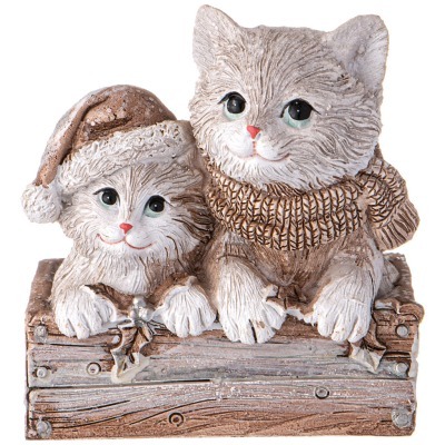 Статуэтка "котики" 8х7х8,5 см Lefard (162-1249)