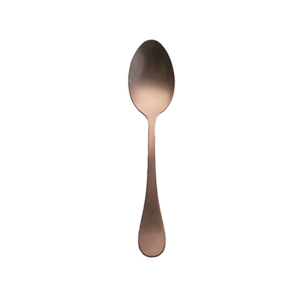 Фото Ложка десертная 089200613170000003, нержавеющая сталь 18/10, CBT+PVD, chocolate, HERDMAR - интернет-магазин МегаТерем в Москве
