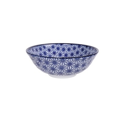 Чаша 16017, 21 см, фарфор, blue/white, TOKYO DESIGN