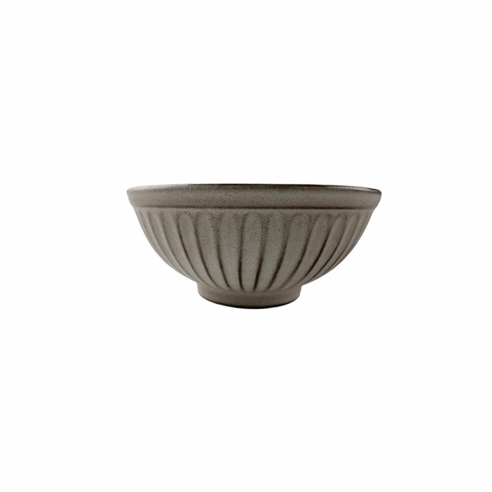 Фото Чаша 153007-1, 15 см, ручная работа/каменная керамика, grey, ROOMERS TABLEWARE - интернет-магазин МегаТерем в Москве