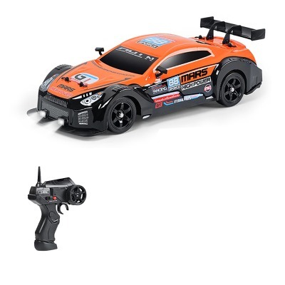 Радиоуправляемая машина для дрифта HB Nissan GTR (4WD, свет, пар, акб, 1:16) (SC16A06-1)