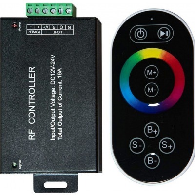 Контроллер-регулятор цвета RGB с пультом ДУ Feron LD55 21557 FE_21557
