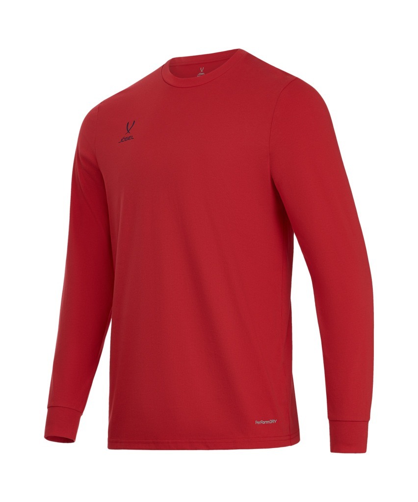Фото Футболка баскетбольная с длинным рукавом JOGEL DIVISION PerFormDRY Pre-Match Longsleeve Jersey, красный (1585252) - интернет-магазин МегаТерем в Москве