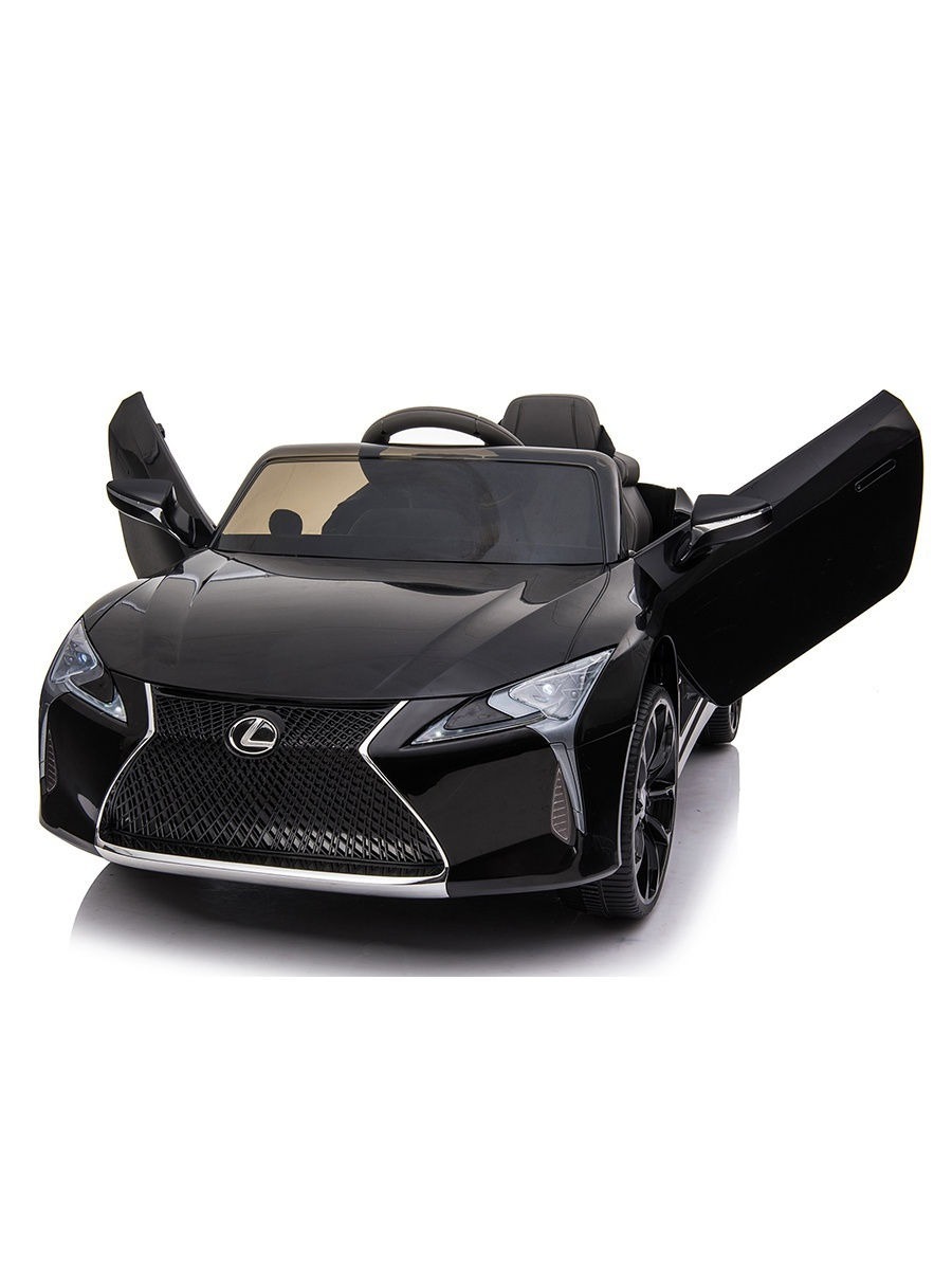 Фото Детский электромобиль Lexus LC500 12V (JE1618-BLACK-PAINT) - интернет-магазин МегаТерем в Москве