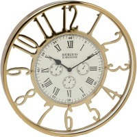 Часы настенные цвет золото d40см (TT-00005880)