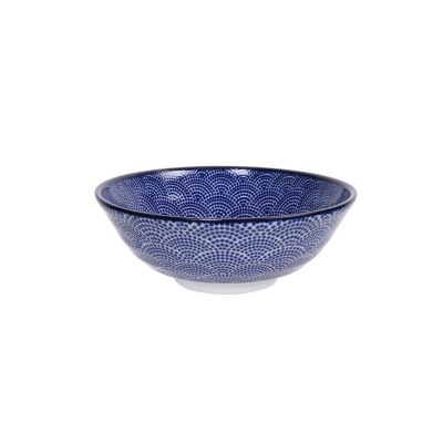 Чаша 16013, 21 см, фарфор, blue/white, TOKYO DESIGN