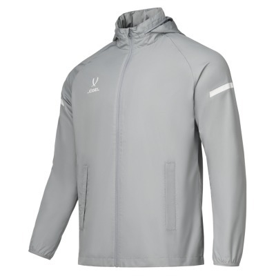 Куртка ветрозащитная JOGEL CAMP 2 Rain Jacket, серый, детский (2113019)