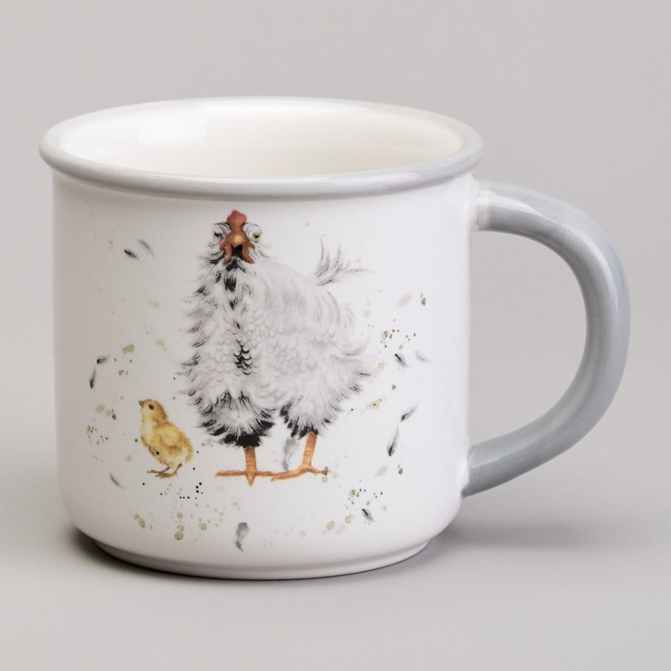 Фото Кружка lefard funny hens 13*10*9,5 см 450 мл (358-2295)  - интернет-магазин МегаТерем в Москве
