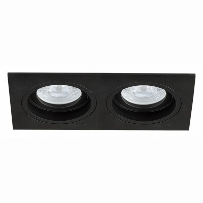 Встраиваемый светильник Arte Lamp Tarf A2178PL-2BK AR_A2178PL-2BK