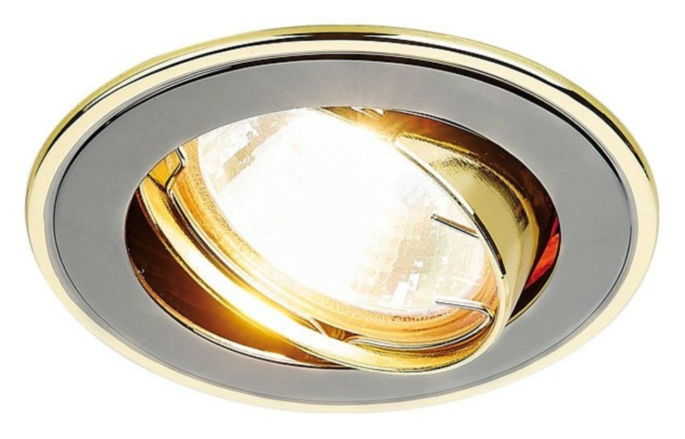 Фото Встраиваемый светильник Ambrella Light A 104A GU/G AMBR_104A_GU_G - интернет-магазин МегаТерем в Москве