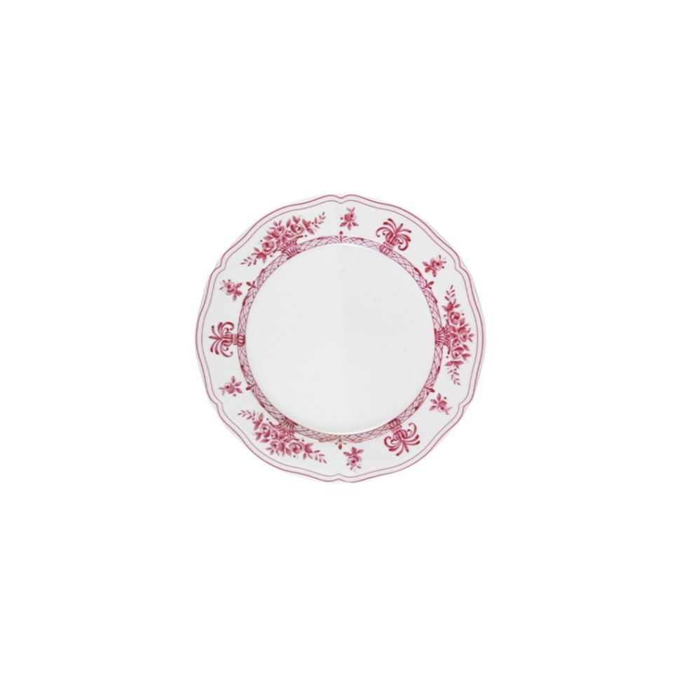 Фото Тарелка LANT032PO001175СНЯТО, 17,5 см, фарфор, white, pink, LE COQ - интернет-магазин МегаТерем в Москве