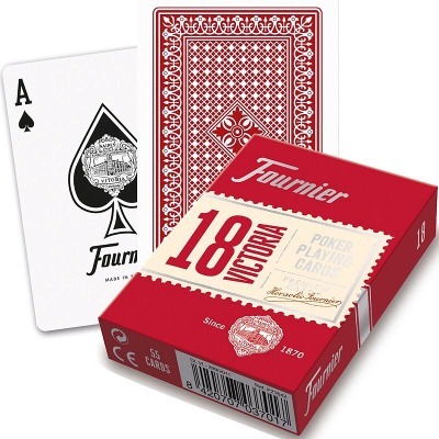 Карты "Fournier no 18 (2 standard index) red" (64671)