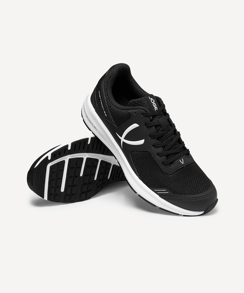 Фото Кроссовки беговые JOGEL Fasttrack 2.0 Black/white (2125568) - интернет-магазин МегаТерем в Москве