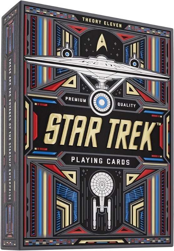 Фото Карты Theory11 Star Trek Dark Edition Playing Cards (64850) - интернет-магазин МегаТерем в Москве