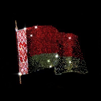 Картина Флаг Белоруссии с к...
