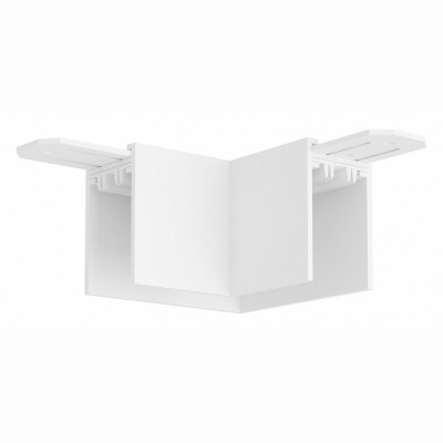 Соединитель угловой L-образный для треков накладных Denkirs Smart TR2102-WH DK_TR2102-WH