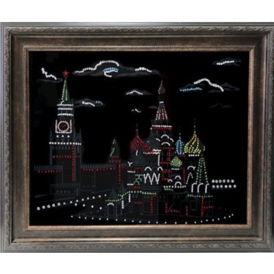 Картина Кремль 1 с кристалл...