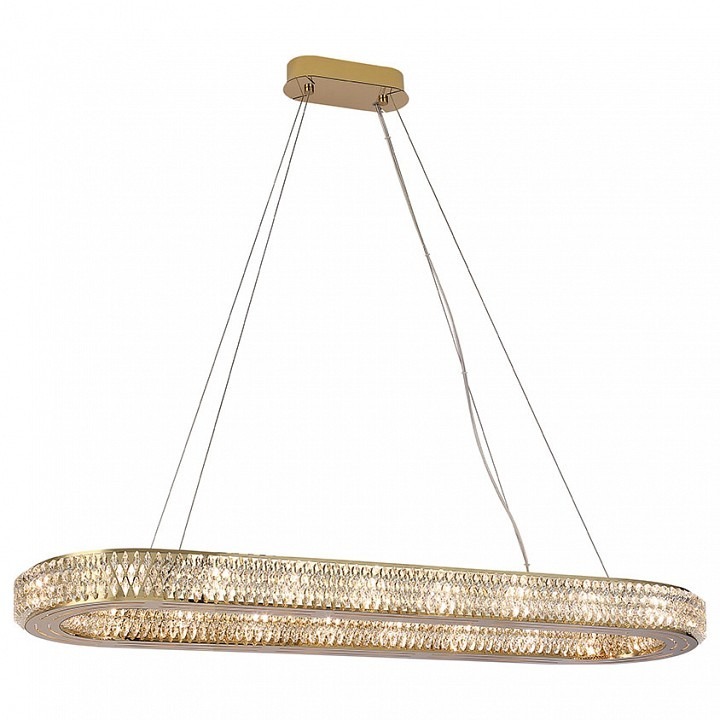 Фото Подвесной светильник Newport MELODY 8560/100 C oval gold polished NWP_M0070796 - интернет-магазин МегаТерем в Москве