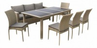 Набор уличный T365/S65/Y380B-W65 8PCS Light Brown 8Pcs AFN_T365-S65-Y380B-W65_8PCS_Light_Brown_8Pcs