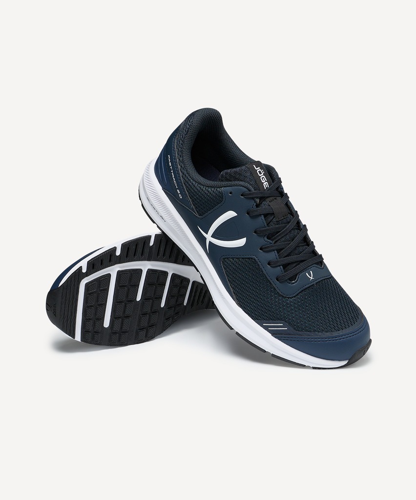 Фото Кроссовки беговые JOGEL Fasttrack 2.0 Navy/white (2125599) - интернет-магазин МегаТерем в Москве