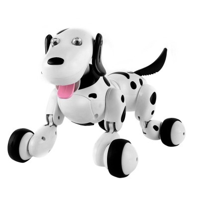 Радиоуправляемая умная собачка HappyCow Smart Dog Black (777-338-RU)