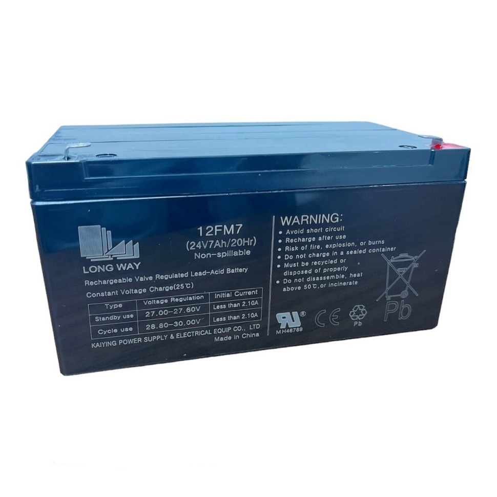 Фото Аккумулятор Long Way 24V7Ah/20Hr (LW-12FM7) - интернет-магазин МегаТерем в Москве
