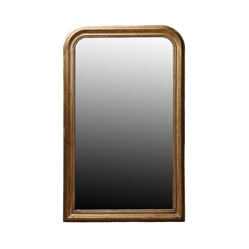 Фото Зеркало MirrorMR11, Массив дерева, brass/brown, ROOMERS FURNITURE - интернет-магазин МегаТерем в Москве