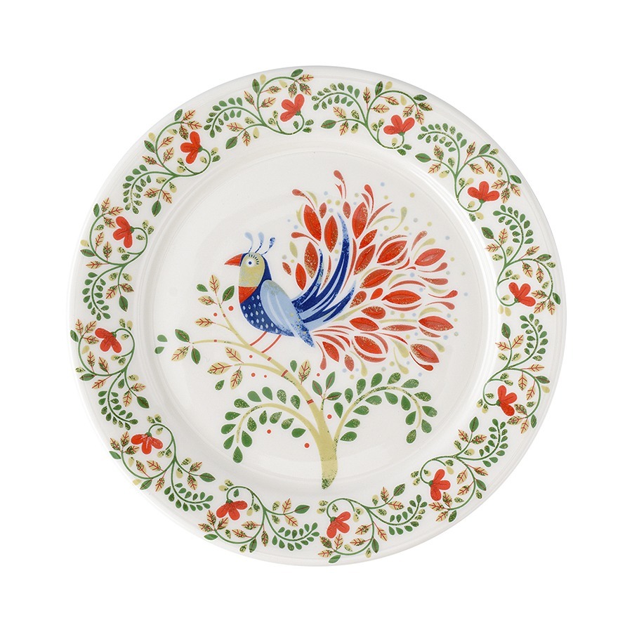 Фото Тарелка fantail bird из коллекции birds of paradise, D18 см (76688) - интернет-магазин МегаТерем в Москве