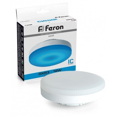 Лампа светодиодная Feron LB-455 GX53 12Вт K 51019 FE_51019