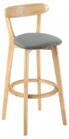 Стул барный Elevate Zenith HSBI_B016_wooden_greyf