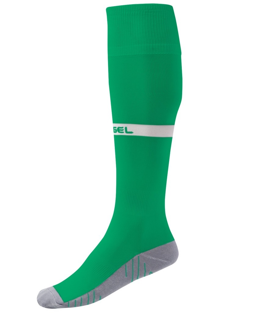 Фото Гетры футбольные JOGEL CAMP ADVANCED SOCKS, зеленый/белый (2077003) - интернет-магазин МегаТерем в Москве