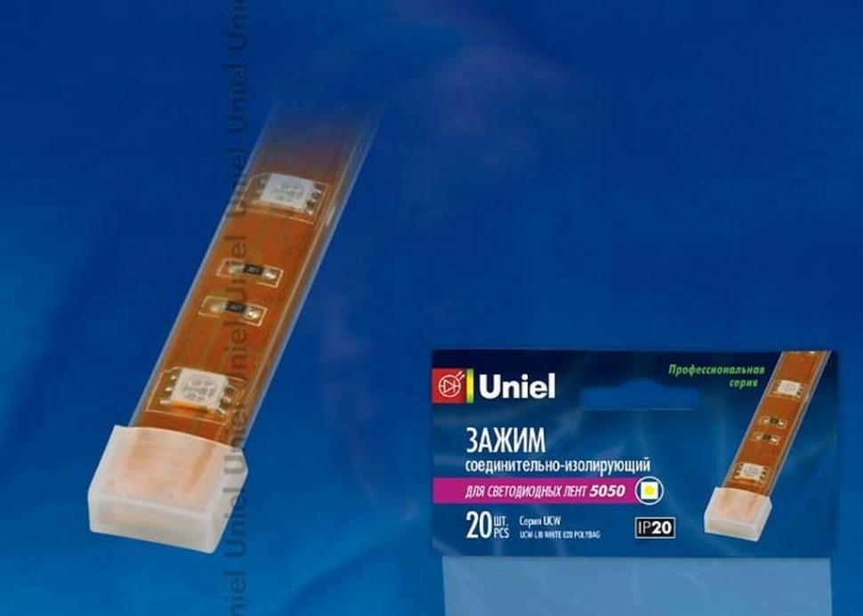 Фото Заглушка для лент Uniel  6619 UL_06619 - интернет-магазин МегаТерем в Москве